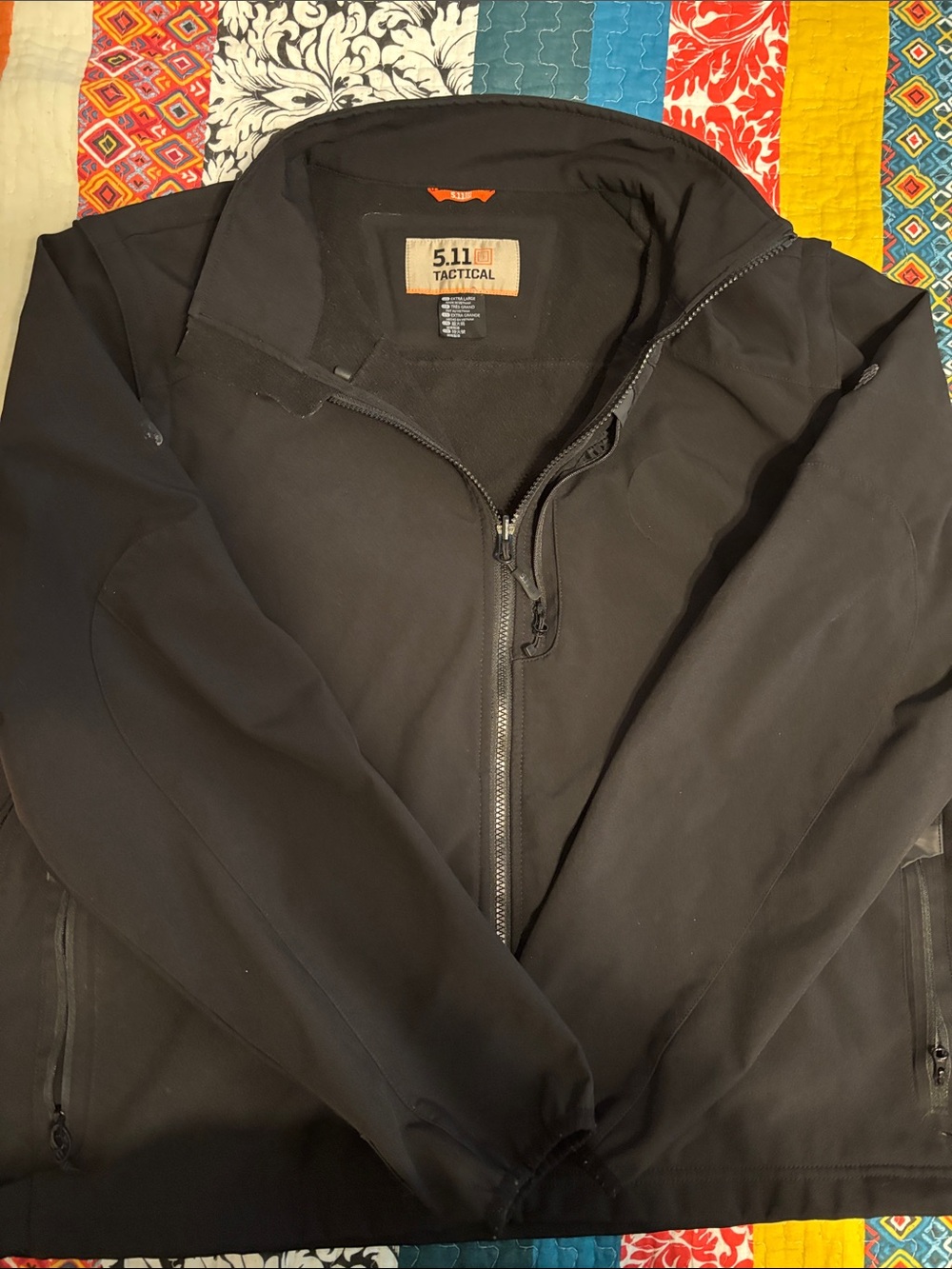 5.11 Tactical Black Windproof Softshell Jacket